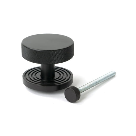 From The Anvil - Aged Bronze Brompton Centre Door Knob (Beehive) | Sku. 46748 | Trade Door Handles.