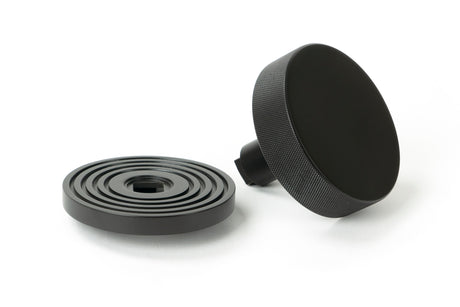 From The Anvil - Aged Bronze Brompton Centre Door Knob (Beehive) | Sku. 46748 | Trade Door Handles.