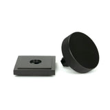 From The Anvil - Aged Bronze Brompton Centre Door Knob (Square) | Sku. 46749 | Trade Door Handles.