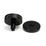 From The Anvil - Black Brompton Centre Door Knob (Art Deco) | Sku. 46755 | Trade Door Handles.