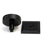 From The Anvil - Black Brompton Centre Door Knob (Square) | Sku. 46757 | Trade Door Handles.