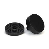 From The Anvil - Matt Black Brompton Centre Door Knob (Beehive) | Sku. 46760 | Trade Door Handles.