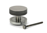 From The Anvil - Pewter Brompton Centre Door Knob (Plain) | Sku. 46762 | Trade Door Handles.