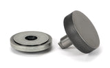From The Anvil - Pewter Brompton Centre Door Knob (Art Deco) | Sku. 46763 | Trade Door Handles.