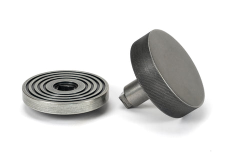 From The Anvil - Pewter Brompton Centre Door Knob (Beehive) | Sku. 46764 | Trade Door Handles.