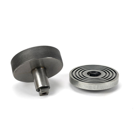 From The Anvil - Pewter Brompton Centre Door Knob (Beehive) | Sku. 46764 | Trade Door Handles.