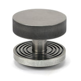 From The Anvil - Pewter Brompton Centre Door Knob (Beehive) | Sku. 46764 | Trade Door Handles.