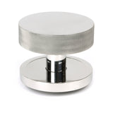 From The Anvil - Polished Marine SS (316) Brompton Centre Door Knob (Plain) | Sku. 46766 | Trade Door Handles.