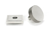 From The Anvil - Polished Marine SS (316) Brompton Centre Door Knob (Square) | Sku. 46769 | Trade Door Handles.