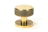 From The Anvil - Aged Brass Brompton Mortice/Rim Knob Set (Beehive) | Sku. 46776 | Trade Door Handles.