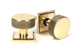 From The Anvil - Aged Brass Brompton Mortice/Rim Knob Set (Square) | Sku. 46777 | Trade Door Handles.