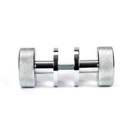 From The Anvil - Polished Chrome Brompton Mortice/Rim Knob Set (Plain) | Sku. 46778 | Trade Door Handles.