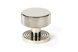 From The Anvil - Polished Nickel Brompton Mortice/Rim Knob Set (Beehive) | Sku. 46784 | Trade Door Handles.