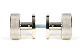 From The Anvil - Polished Nickel Brompton Mortice/Rim Knob Set (Beehive) | Sku. 46784 | Trade Door Handles.