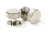 From The Anvil - Polished Nickel Brompton Mortice/Rim Knob Set (Beehive) | Sku. 46784 | Trade Door Handles.