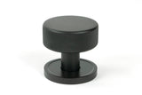 From The Anvil - Aged Bronze Brompton Mortice/Rim Knob Set (Plain) | Sku. 46786 | Trade Door Handles.