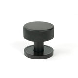 From The Anvil - Aged Bronze Brompton Mortice/Rim Knob Set (Plain) | Sku. 46786 | Trade Door Handles.