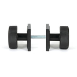 From The Anvil - Aged Bronze Brompton Mortice/Rim Knob Set (Square) | Sku. 46789 | Trade Door Handles.