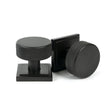 From The Anvil - Aged Bronze Brompton Mortice/Rim Knob Set (Square) | Sku. 46789 | Trade Door Handles.