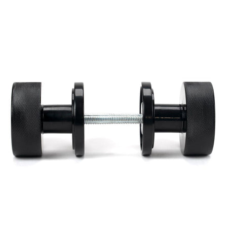 From The Anvil - Black Brompton Mortice/Rim Knob Set (Art Deco) | Sku. 46795 | Trade Door Handles.