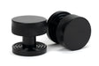 From The Anvil - Black Brompton Mortice/Rim Knob Set (Beehive) | Sku. 46796 | Trade Door Handles.