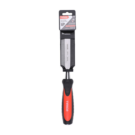 This is an image of Timco - Bevel Edge Wood Chisel 38mm (1 Each Clip) 468028