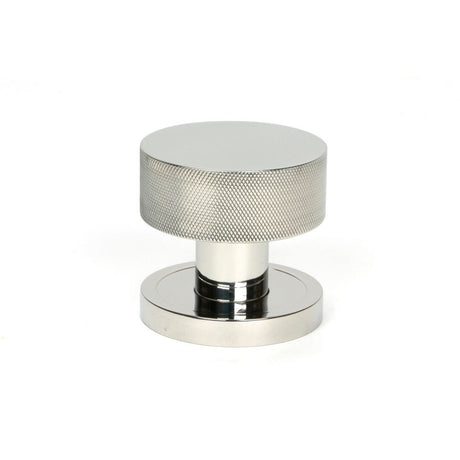From The Anvil - Polished Marine SS (316) Brompton Mortice/Rim Knob Set (Plain) | Sku. 46806 | Trade Door Handles.