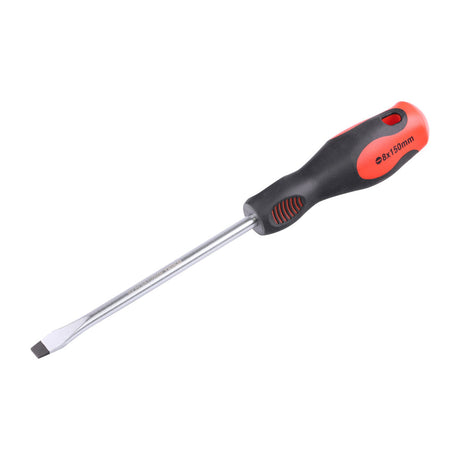 This is an image of Timco - Screwdriver - Slotted 8.0 x 1.6 x 150mm (1 Each Clip) 468080