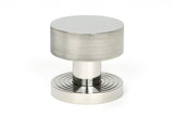 From The Anvil - Polished Marine SS (316) Brompton Mortice/Rim Knob Set (Beehive) | Sku. 46808 | Trade Door Handles.