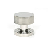 From The Anvil - Polished Marine SS (316) Brompton Mortice/Rim Knob Set (Beehive) | Sku. 46808 | Trade Door Handles.