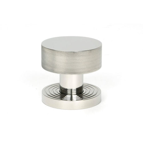 From The Anvil - Polished Marine SS (316) Brompton Mortice/Rim Knob Set (Beehive) | Sku. 46808 | Trade Door Handles.