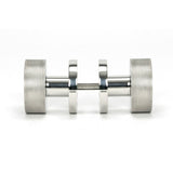 From The Anvil - Polished Marine SS (316) Brompton Mortice/Rim Knob Set (Beehive) | Sku. 46808 | Trade Door Handles.