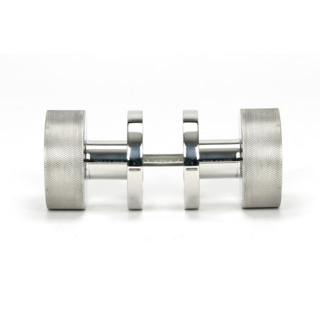 From The Anvil - Polished Marine SS (316) Brompton Mortice/Rim Knob Set (Beehive) | Sku. 46808 | Trade Door Handles.