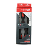 This is an image of Timco - Screwdriver Set 4pcs (4 Pieces Box) 468129