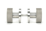 From The Anvil - Satin Marine SS (316) Brompton Mortice/Rim Knob Set (Beehive) | Sku. 46812 | Trade Door Handles.