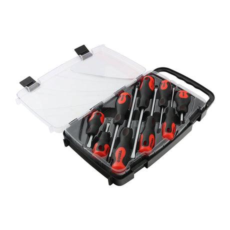 This is an image of Timco - Screwdriver Set 9pcs (9 Pieces Case) 468132