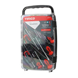 This is an image of Timco - Screwdriver Set 9pcs (9 Pieces Case) 468132