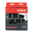 This is an image of Timco - Stubby Screwdriver Set 6pcs (6 Pieces Box) 468133