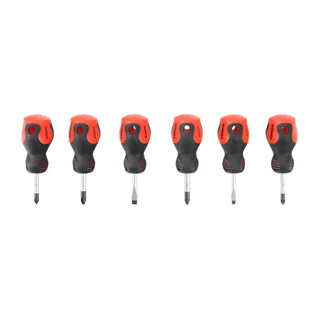 This is an image of Timco - Stubby Screwdriver Set 6pcs (6 Pieces Box) 468133