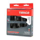 This is an image of Timco - Stubby Screwdriver Set 6pcs (6 Pieces Box) 468133