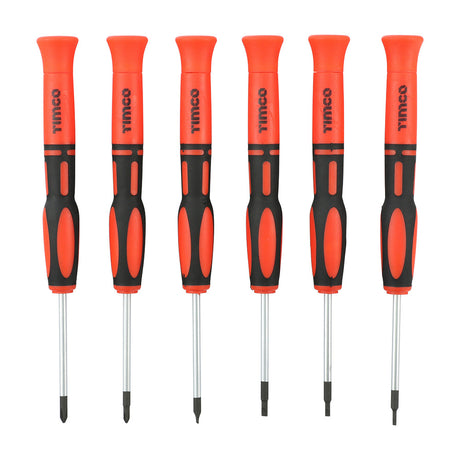 This is an image of Timco - Precision Screwdriver Set 6pcs (6 Pieces Case) 468134