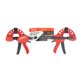 This is an image of Timco - Quick Change Bar Clamp 12" (2 Pieces Backing Card) 468138