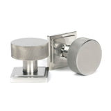 From The Anvil - Satin Marine SS (316) Brompton Mortice/Rim Knob Set (Square) | Sku. 46813 | Trade Door Handles.