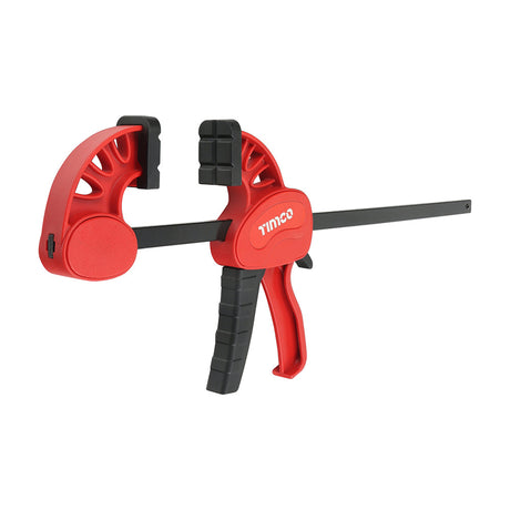 This is an image of Timco - Mini Quick Change Bar Clamp 12" (2 Pieces Backing Card) 468142