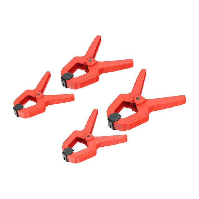 This is an image of Timco - Spring Clamp Set 4pcs (4 Pieces Backing Card) 468148