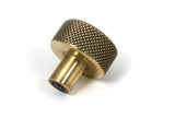 From The Anvil - Aged Brass Brompton Cabinet Knob - 25mm (No rose) | Sku. 46815 | Trade Door Handles.