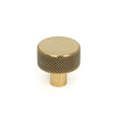 From The Anvil - Aged Brass Brompton Cabinet Knob - 25mm (No rose) | Sku. 46815 | Trade Door Handles.