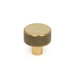 From The Anvil - Aged Brass Brompton Cabinet Knob - 25mm (No rose) | Sku. 46815 | Trade Door Handles.
