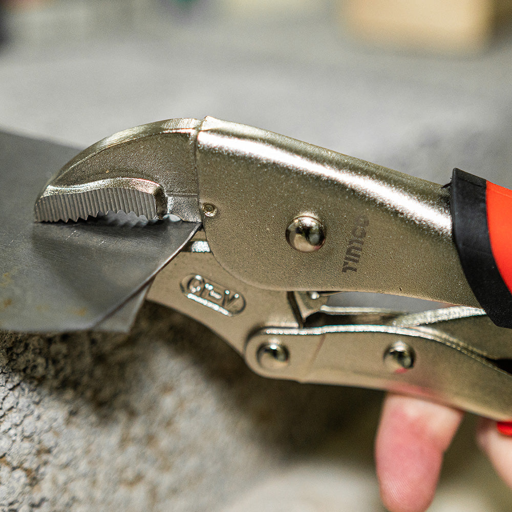 This is an image of Timco - Locking Pliers 10" (1 Each Backing Card) 468180