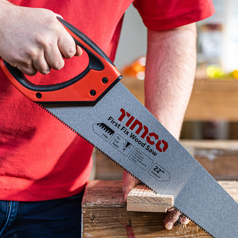 This is an image of Timco - First Fix Wood Saw 22" 468190